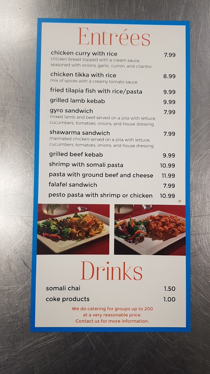 Menu Steer's Restaurant-3